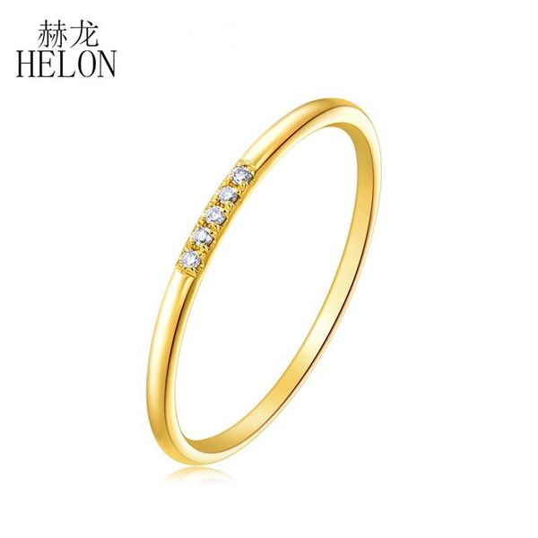 

cluster rings helon solid 14k yellow gold au585 si/h 100% genuine natural diamonds engagement ring women trendy fine jewelry tiny band, Golden;silver