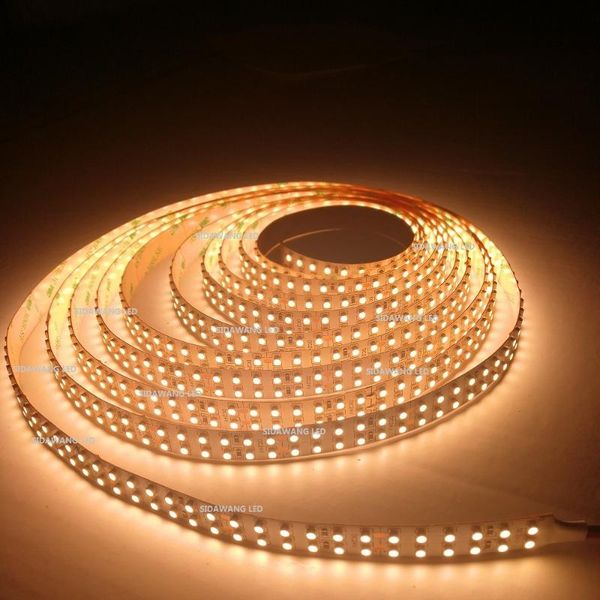 

super bright cri > 95 + ra double row smd3528,240leds/m,dc24v led tape lights home decoration indoor lighting ktv bar strips