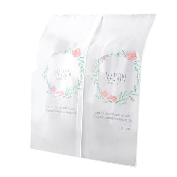 

clothing & wardrobe storage non-woven jackets dust cover hanging closet bags translucent covers jan88