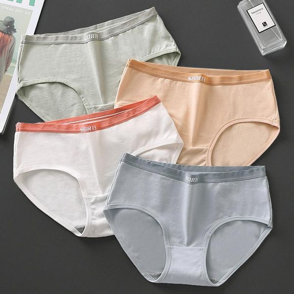 

women's panties cotton elastic soft leak proof menstrual low rise female sport panty breathable waist briefs lingerie, Black;pink