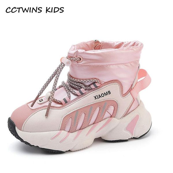 

kids snow boots 2021 winter girls fashion ankle baby shoes children waterproof brand toddler warm fur snb252, Black;grey