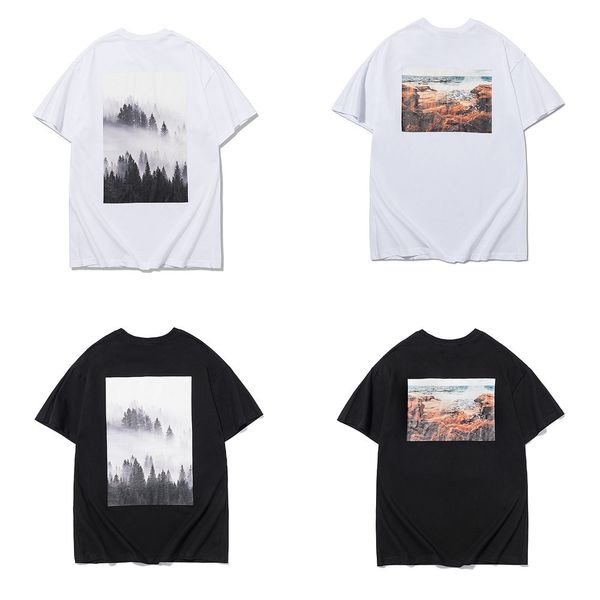 

brand t shirt summer mens women designers t shirts loose tees fashion brands man s casual shirt luxurys clothing st, White;black