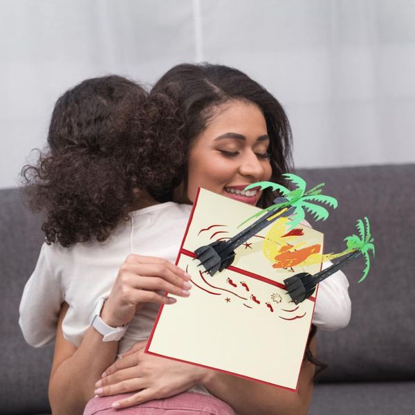 

festival card creative handmade paper a gift wedding invitations greeting cards blessing birthday thank you