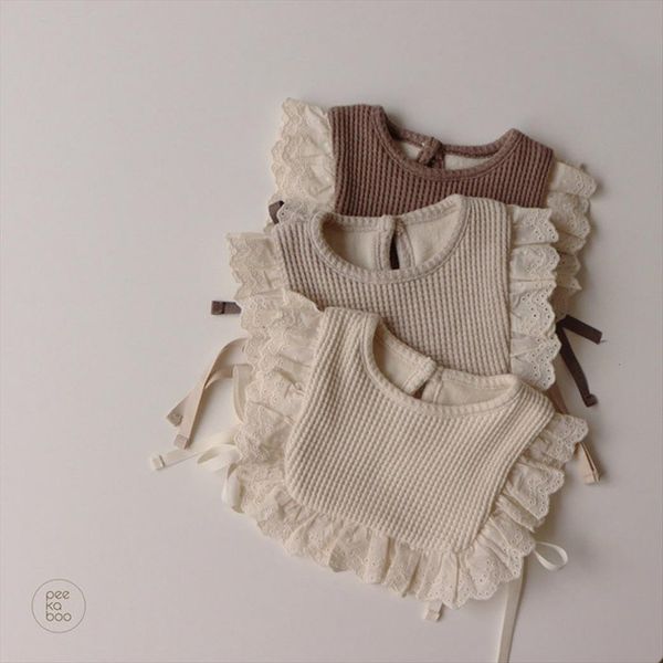 

baby bib vest autumn girl sweet hollow lace princess outside with windproof cotton toddler winter clothes, Camo