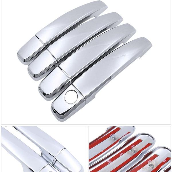 

handlebars for astra h vauxhall holden 2004 2005 2006 2007 2008 2009 chrome door handle cover trim car set styling accessories abs