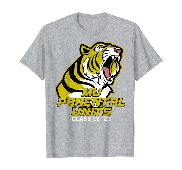 

mu parents of 2023 t-shirt, White;black