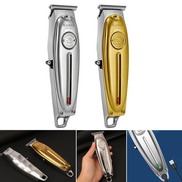 

hair scissors household all metal electric usb men's clippers kit grooming trimmer cordless rechargeable cutting machine
