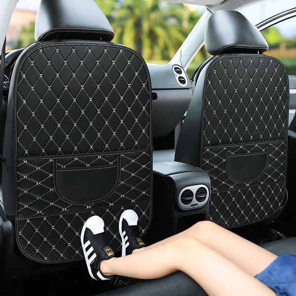 

car organizer seat back anti-kick pad rear protection anti-wear universal backrest for children's