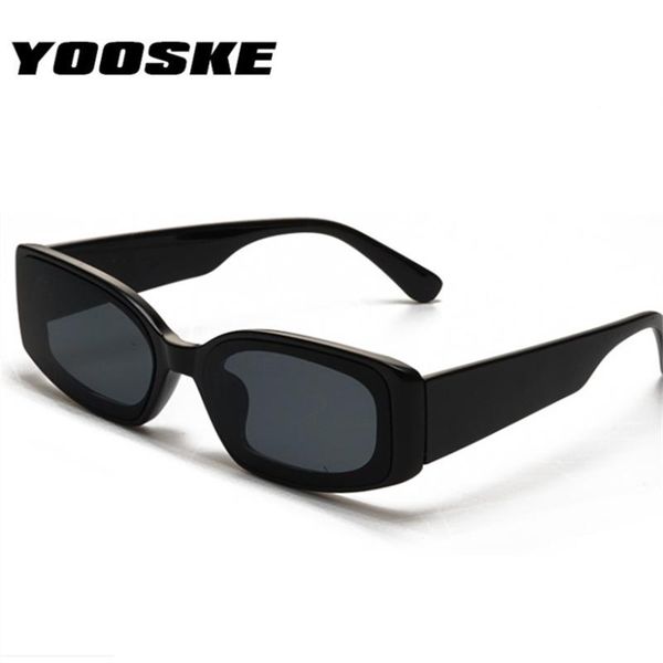 

sunglasses yooske cat eye women fashion brand designer rectangle sun glasses ladies vintage candy color eyewear shades, White;black