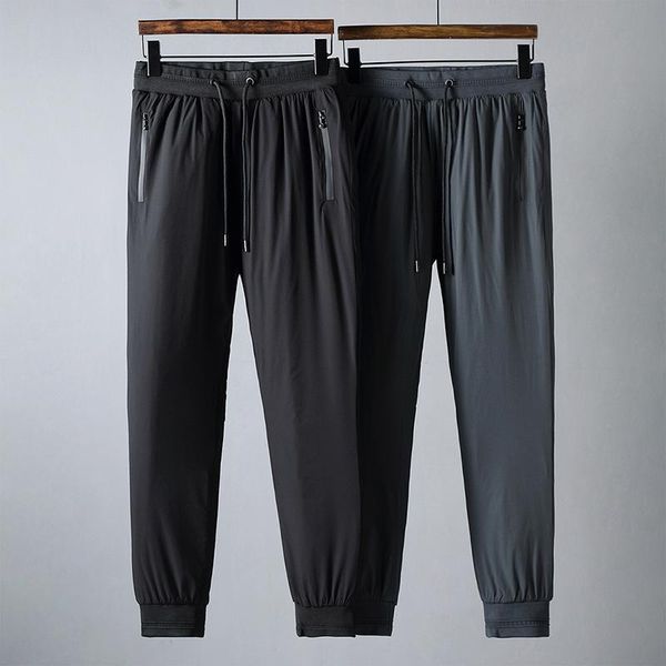 

men's pants jsbd winter style cotton men warm down padded casual slim feet, Black