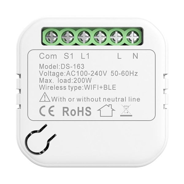 

smart home control tuya wifi switch module 10a intelligent automation diy circuit breakers used conjunction with alexa google