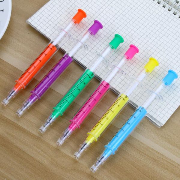 

gel pens 36 pcs/lot creative needle pen cute 0.5 mm black ink signature promotional gift office school supplies
