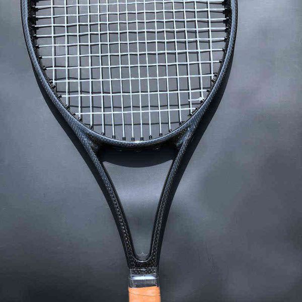

1 pc taiwan custom ps97 100% carbon woven black tennis racket 97sq.in 315g tennis racquet foamed handle with bag l2,l3,l4 h1220