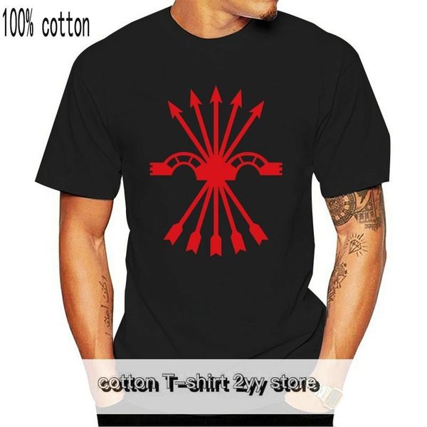 

men's t-shirts 100% cotton o-neck custom printed men t shirt falange spanish women t-shirt, White;black
