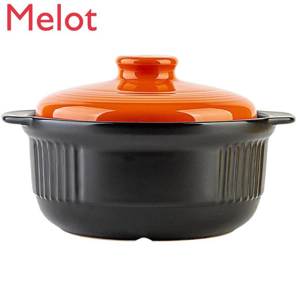 

casserole high temperature resistant soup pot ceramic small stew open fire household gas japanese bowls