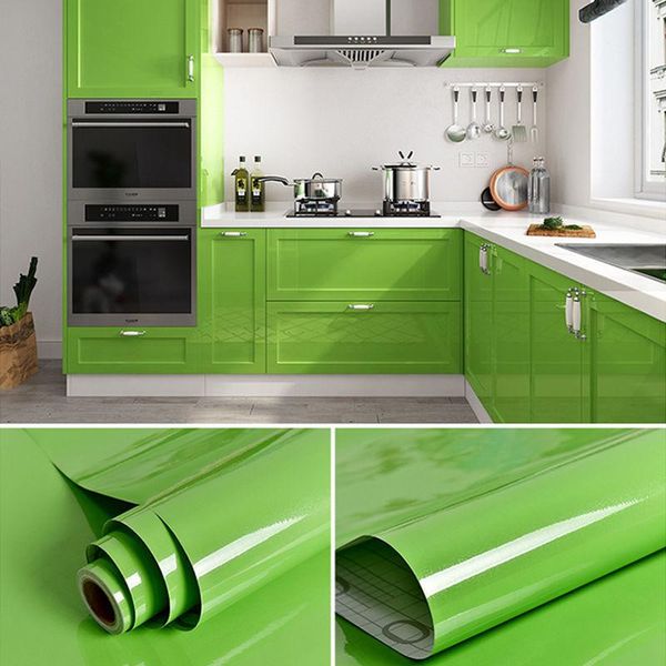 

wall stickers diy decorative film pvc self-adhesive wallpaper waterproof oil-proof contact paper stikers for kitchen cabinets home decals