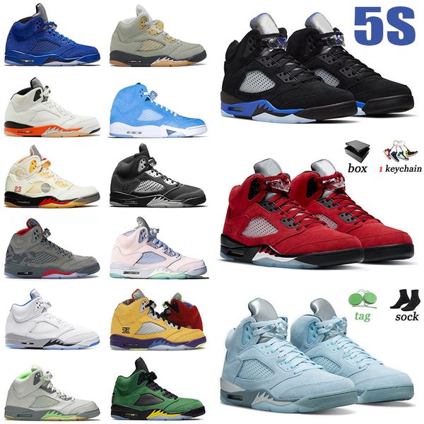 

5 jumpman 5s mens original basketball shoes designer women racer blue easter camo jade sports horizon shattered backboard green bean blue bi