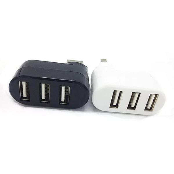 

hubs usb2.0 hub splitter 3-port high speed mini rotary box