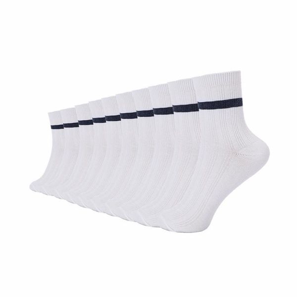 

men's socks men cotton skateboard knitted fashion personality casual sports harajuku colors couples 10 pairs, Black
