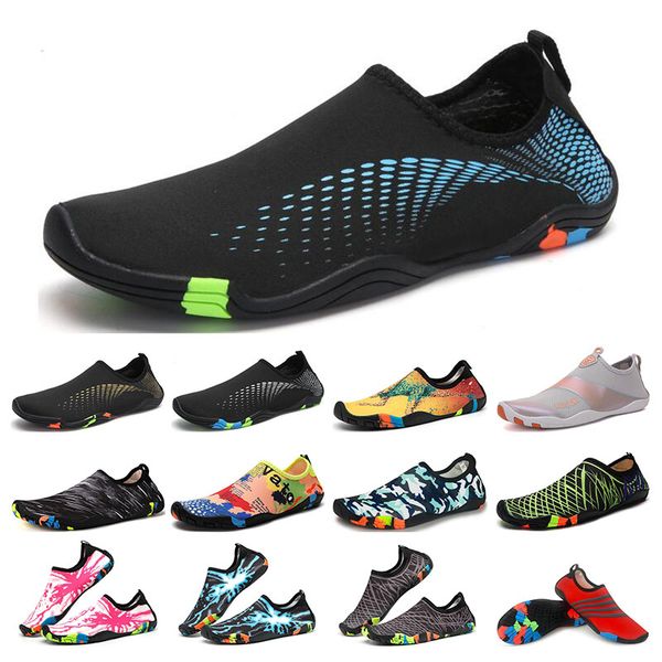 

mens swimming diving outdoor beach shoes soft-soled creek sneakers black white red barefoot skin snorkeling wading fitness men women trainer