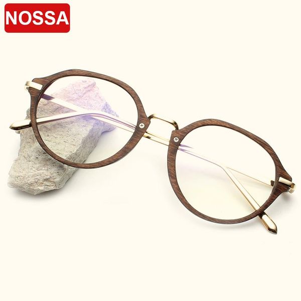 

brand vintage designer optical glasses frame women men personality retro clear lens eyeglasses elegant myopia frames fashion sunglasses, Black