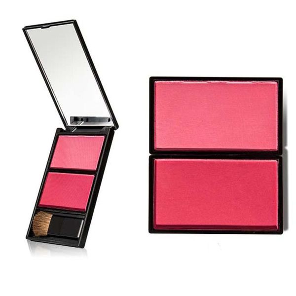

blush 2 color cosmetics makeup face blusher matte waterproof long lasting soft and smooth cheek ld