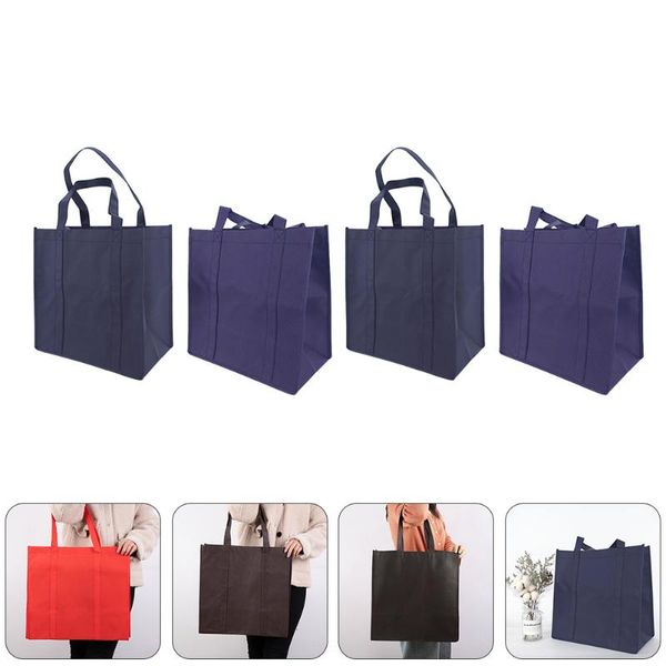 

storage bags 25pcs reusable canvas handheld shopping grocery sundries