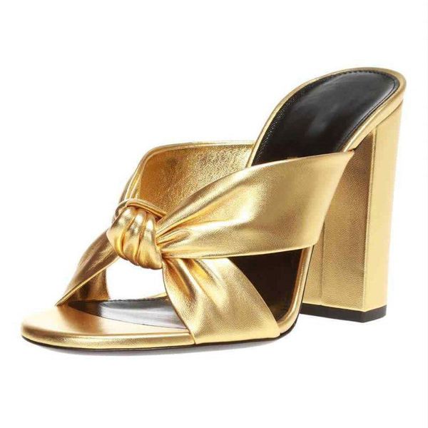 

slippers women's shoes 2021 summer high-heeled fish mouth sheepskin backspace ladies sandals and fashion large size, Black
