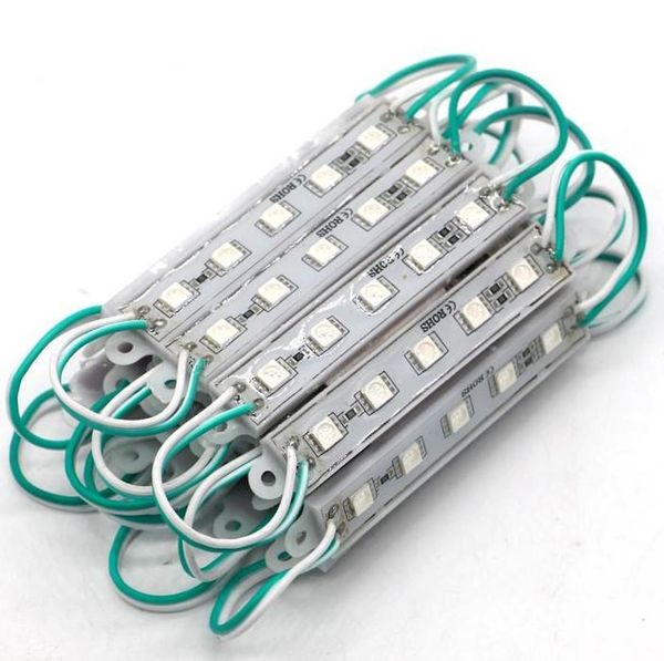 

5leds led module white/warm white/red/green/blue waterproof light advertising lamp dc 12v wholesale modules