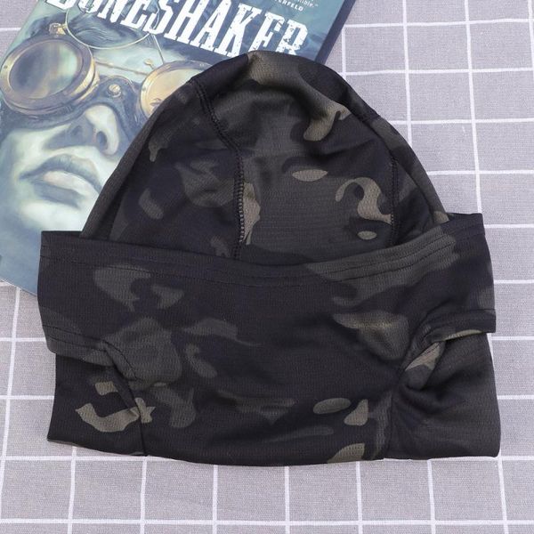 

camouflage mask outdoor riding marching jungle cycling caps & masks, Black