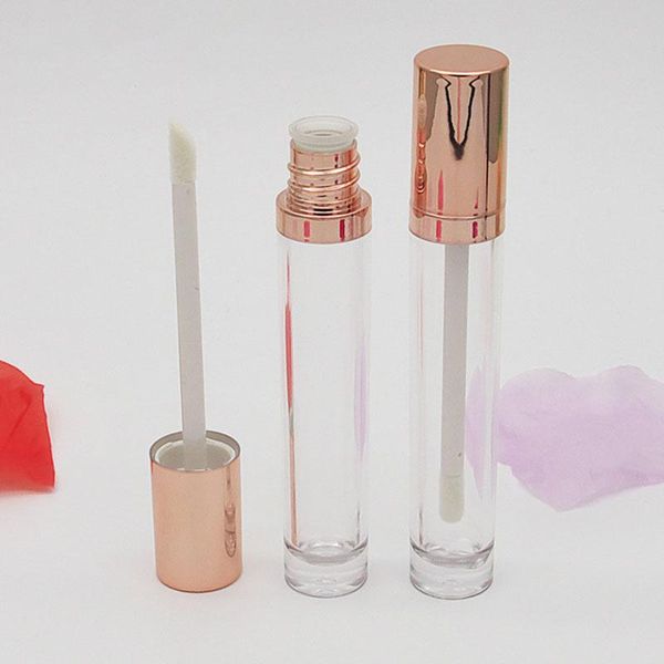 

20/30/50pcs 5.5ml lip gloss tubes with wand empty refillable bottles clear containers storage & jars