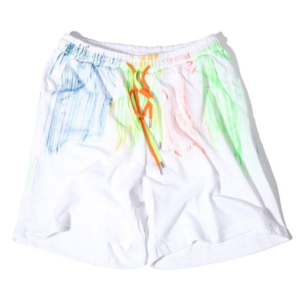 

men's summer sports pants street hip hop trend loose capris, Black