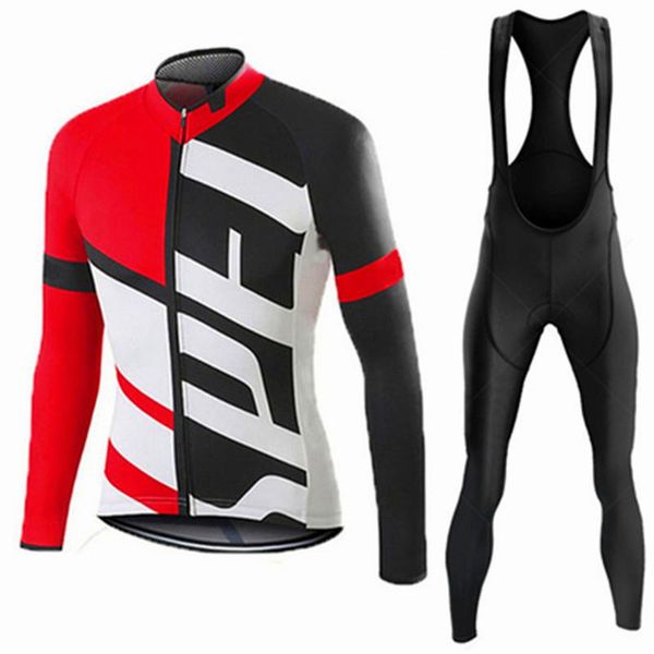 

racing sets 2022 est men cycling jersey clothing spring and autumn long suit hombre equipment, Black;blue