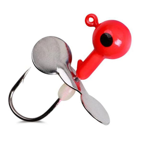 

fishing hooks 10pcs/lot 5.5g 3.5cm rotate lead jig head