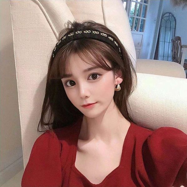 

golden chain velvet autumn winter thick version sweet hoop, Black;brown