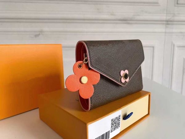 

emilie wholesale victorine leather wallet for female multicolor designer short card holder women purse classic zipper pocket, Red;black