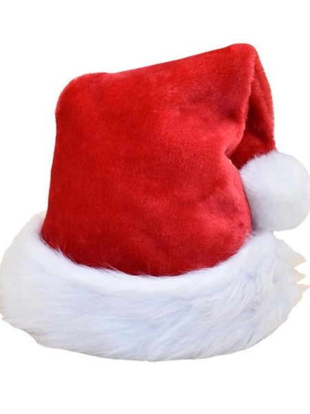 

berets christmas ornaments long and short velvet hats children thickened gifts, Blue;gray