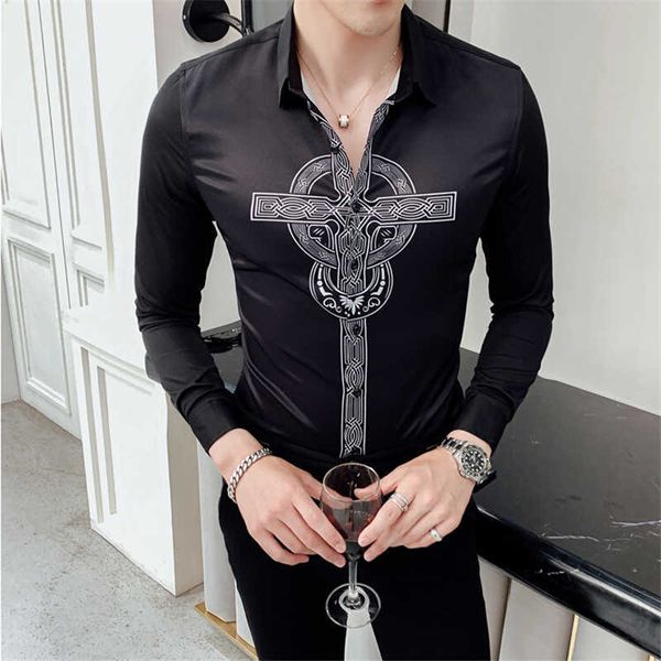 

men's casual shirts brand of solid cotton soft male shirt long sleeve thin suit warm business men's clothes i674, White;black