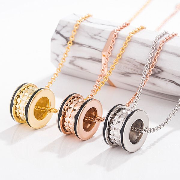 

s925 sterling silver small waist necklace fashion small waist double-sided epoxy car flower spring pendant necklace women's spring neck