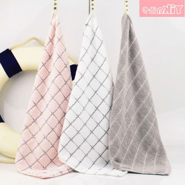 

cotton square towel terry gift supermarket jacquard broken baby handkerchief cotton, White