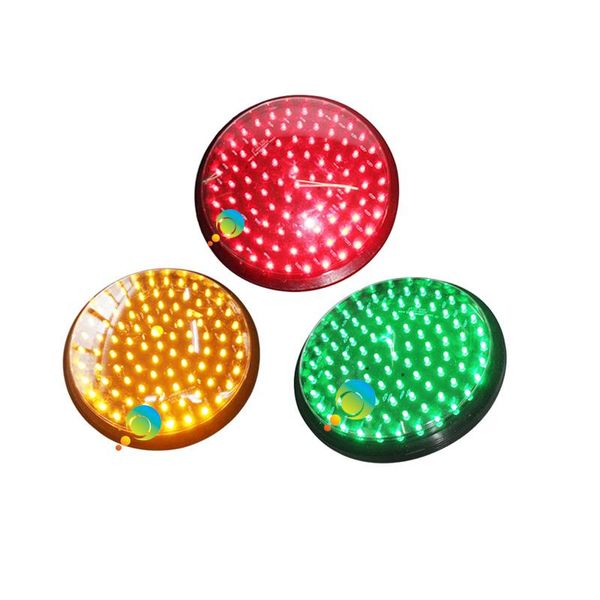 

inch traffic signal light module red yellow green three pieces a lot for promotion