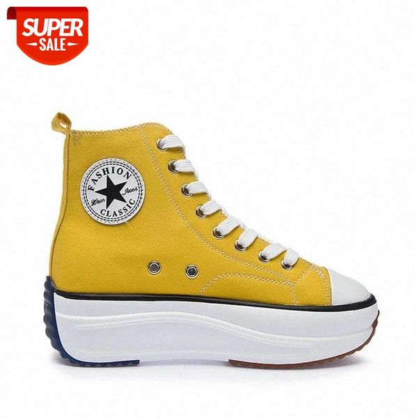 

canvas shoes women fashion trainers women high sneaker lady female footwear breathable sneakers platform shoes drop ship #tu9u