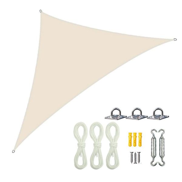 

shade shelter uv block summer awning waterproof 3x3x3m pool garden protection sun sail triangle canopy yard outdoor patio