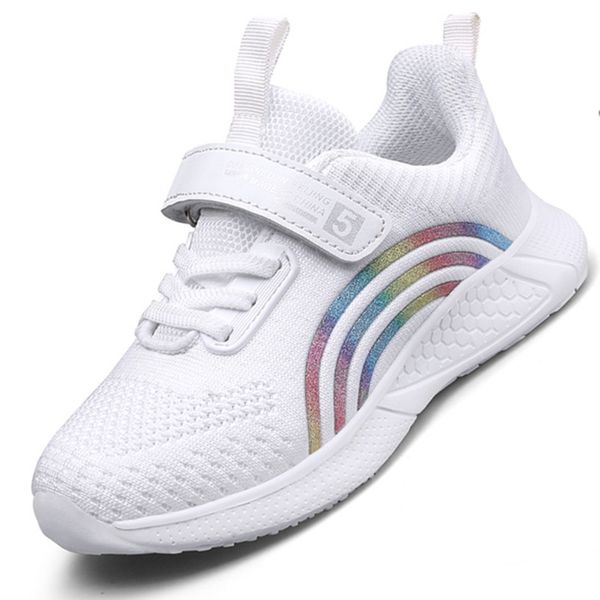 

spring/autumn mesh kids teens sneakers shoes for girls sport child leisure tenis infantil casual warm fashion running boy 28-39, Black;red