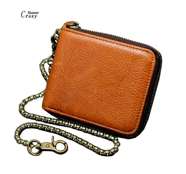 

wallets mens luxurious 100% genuine bifold leather wallet with zip cash coin pocket1, Red;black