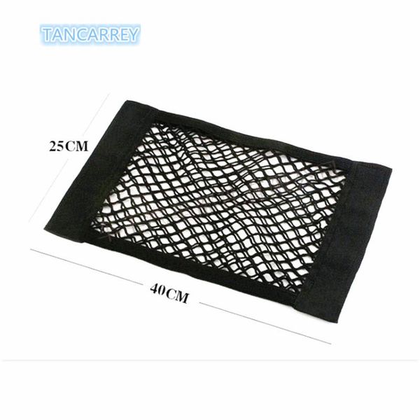 

car organizer trunk seat elastic mesh storage bag accessories for scion -s ia im iq tc xa xb xd