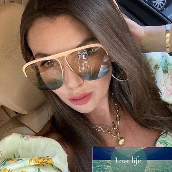 

sunglasses chic 90s shades women luxury australia designer men oversized sun glasses ladies driving half frame uv4001, White;black