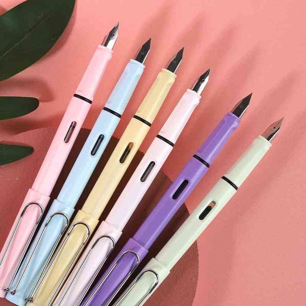 

makaron ins high value cute net red student ink bag positive posture pen