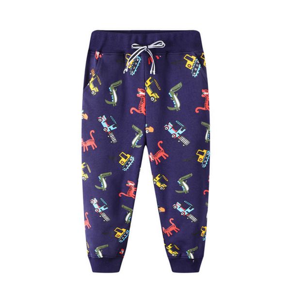 

jumping meters winter autumn boys girls drawstring baby sweatpants fashion long trousers pants kids full length clothes 210529, Blue