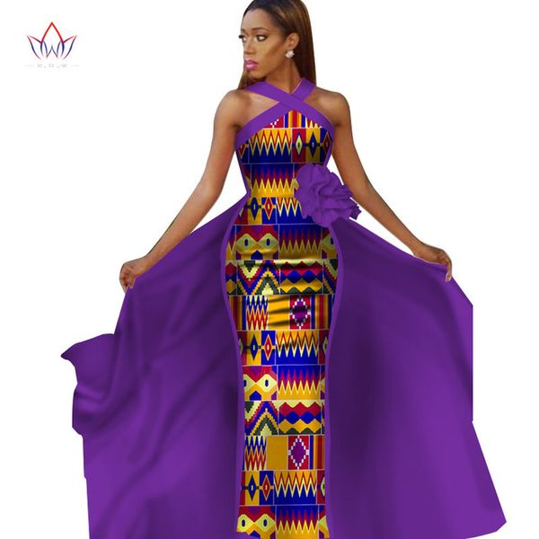 vestidos africanos para mulheres tamanho grande Dashiki vestidos de mangas africanas para mulheres em roupas africanas vestido de festa 4xl outro WY2340